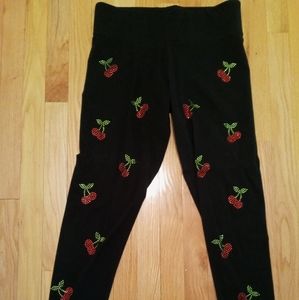 Victoria Secret cherry leggings